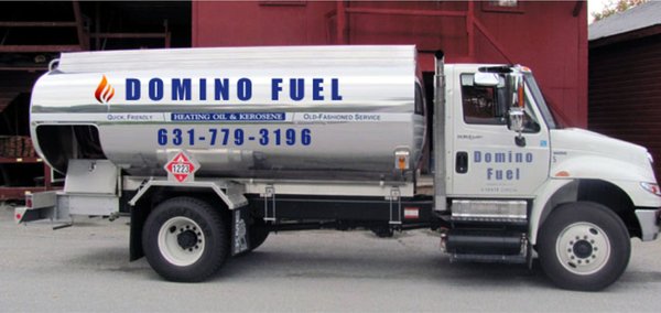 Domino Fuel COD discount heating oil delivery on Long Island