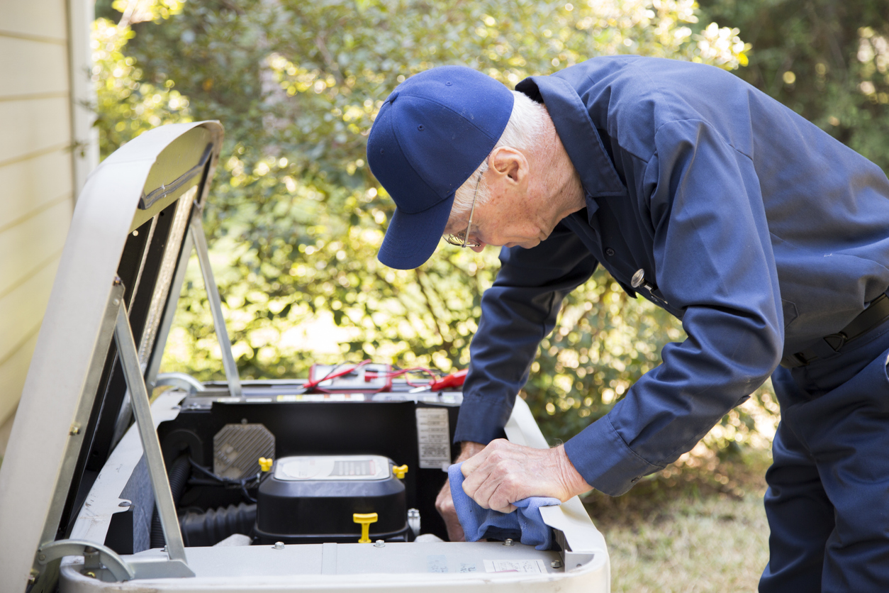 Standby home generator installation on Long Island