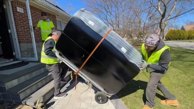 Reemplazo de tanque de aceite en Long Island